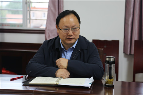 汉川市检察院党组书记张毅军调研督导中洲农场乡村振兴三项行动工作